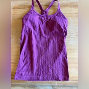 Lululemon Plum Ebb to street tank top